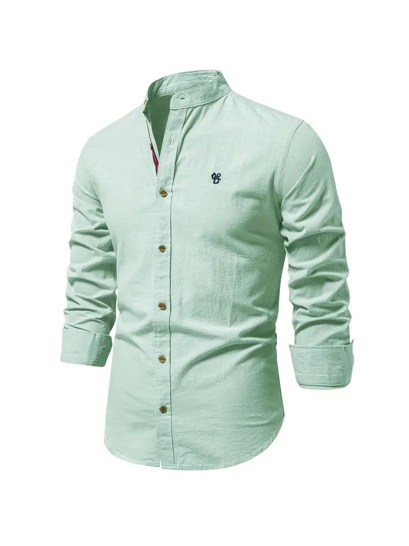 Elegant Breathable Men's Shirt - Luxoria