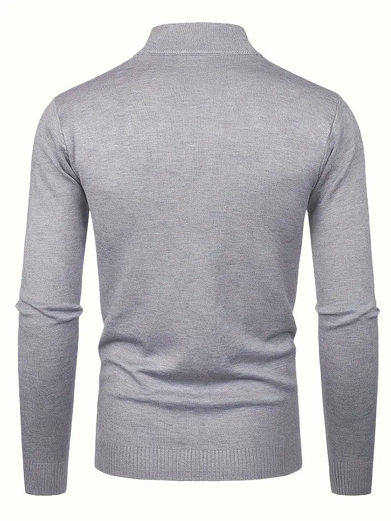 Elegant Turtleneck Sweater - Luxoria