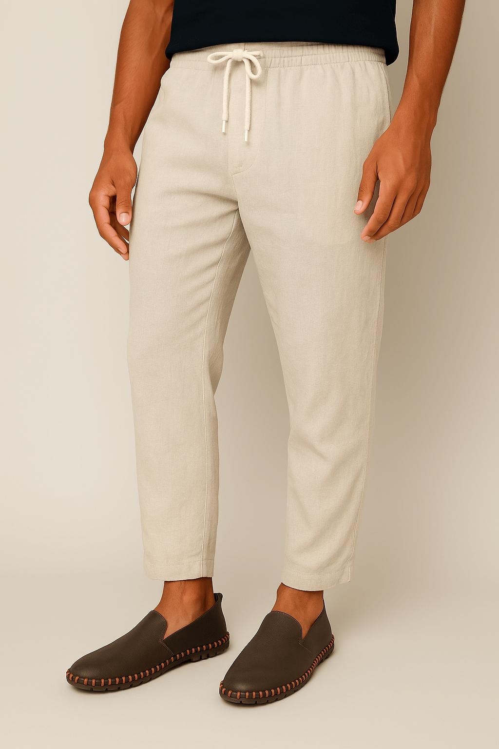 Santorini Leather Loafers - Luxoria