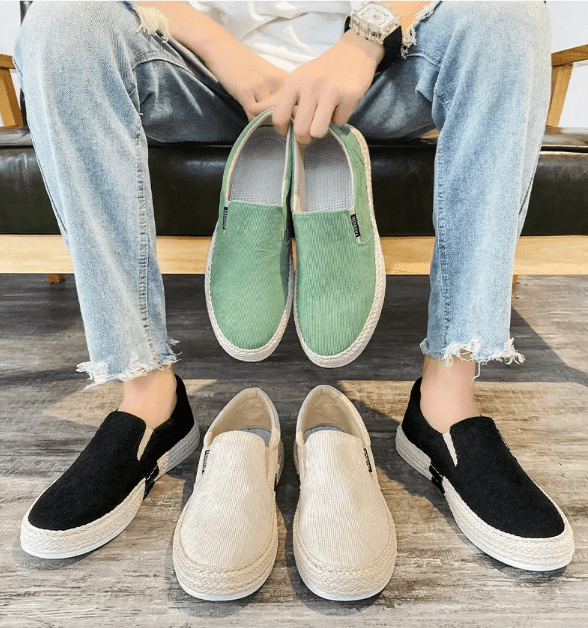 Breathable Slip - On Canvas Shoes - Luxoria