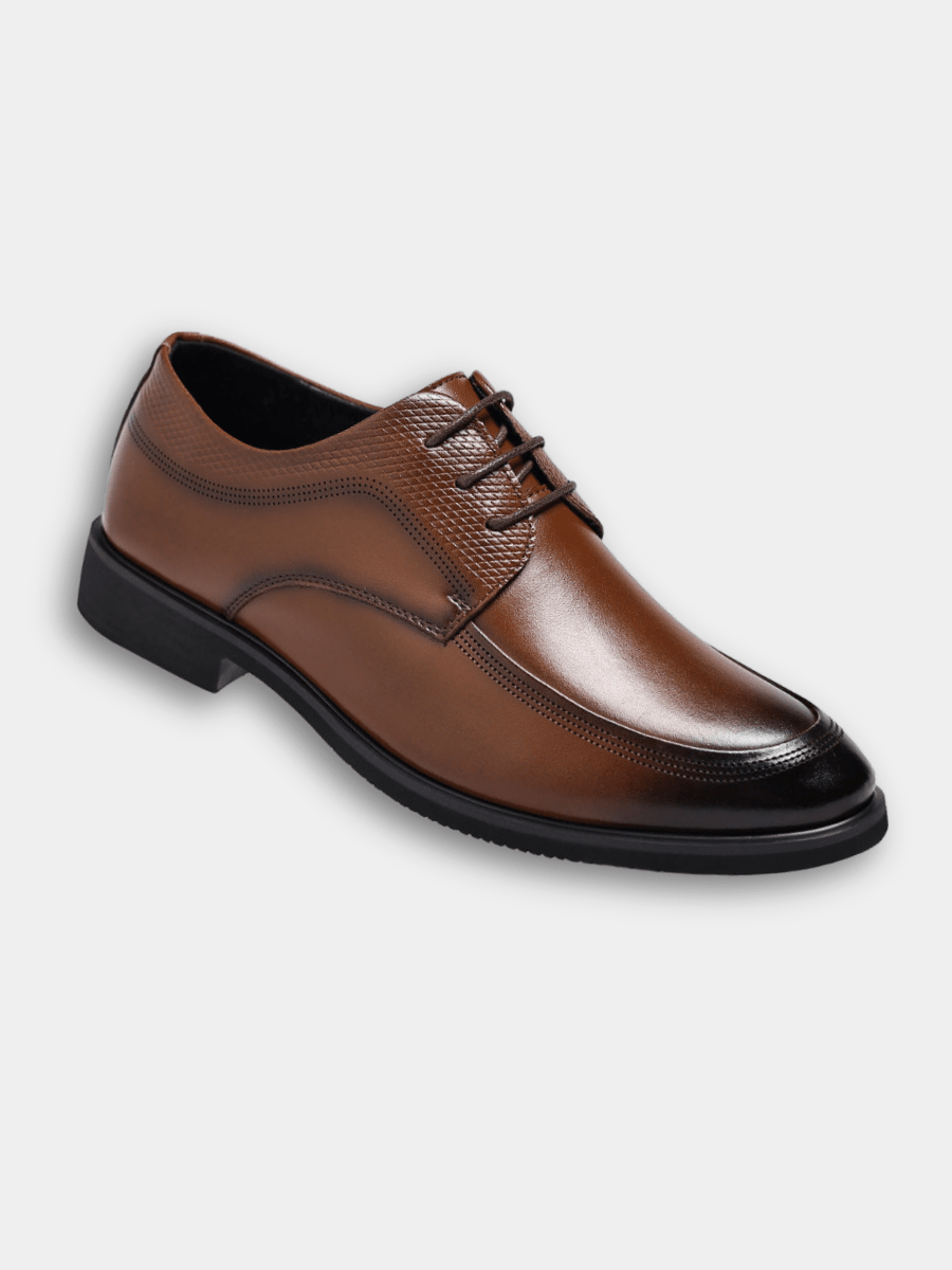 Leather Oxford Business Shoes - Luxoria
