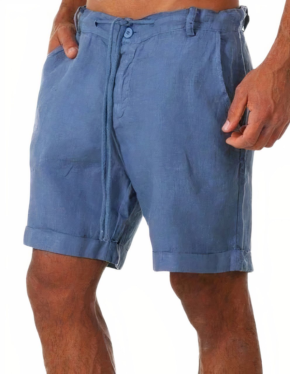 Linen Summer Shorts - Luxoria