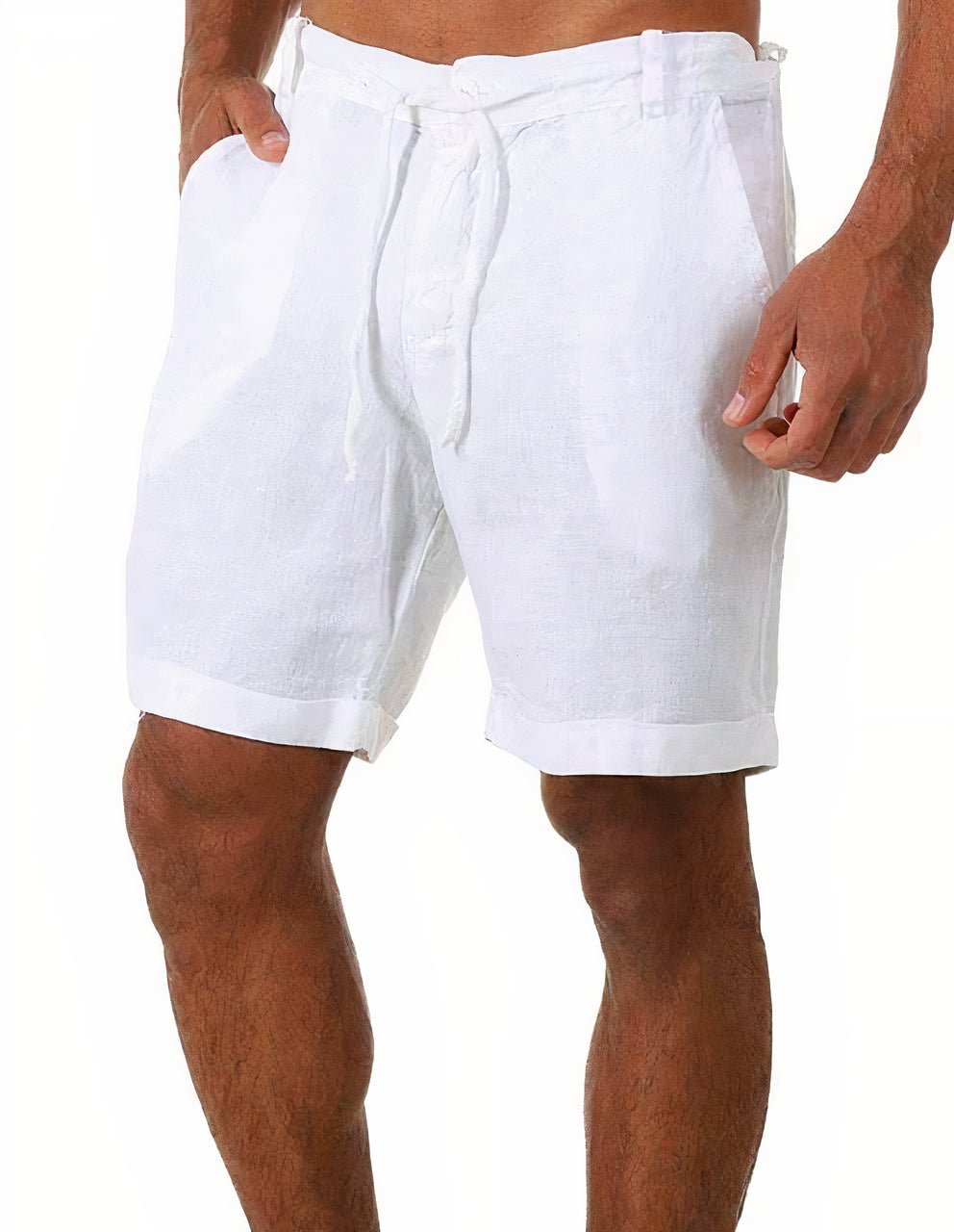 Linen Summer Shorts - Luxoria