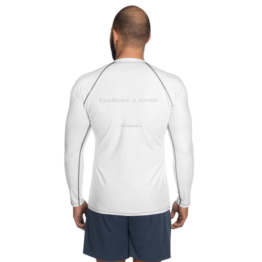Luxoria Men's Premium Rash Guard — Built Different - Luxoria