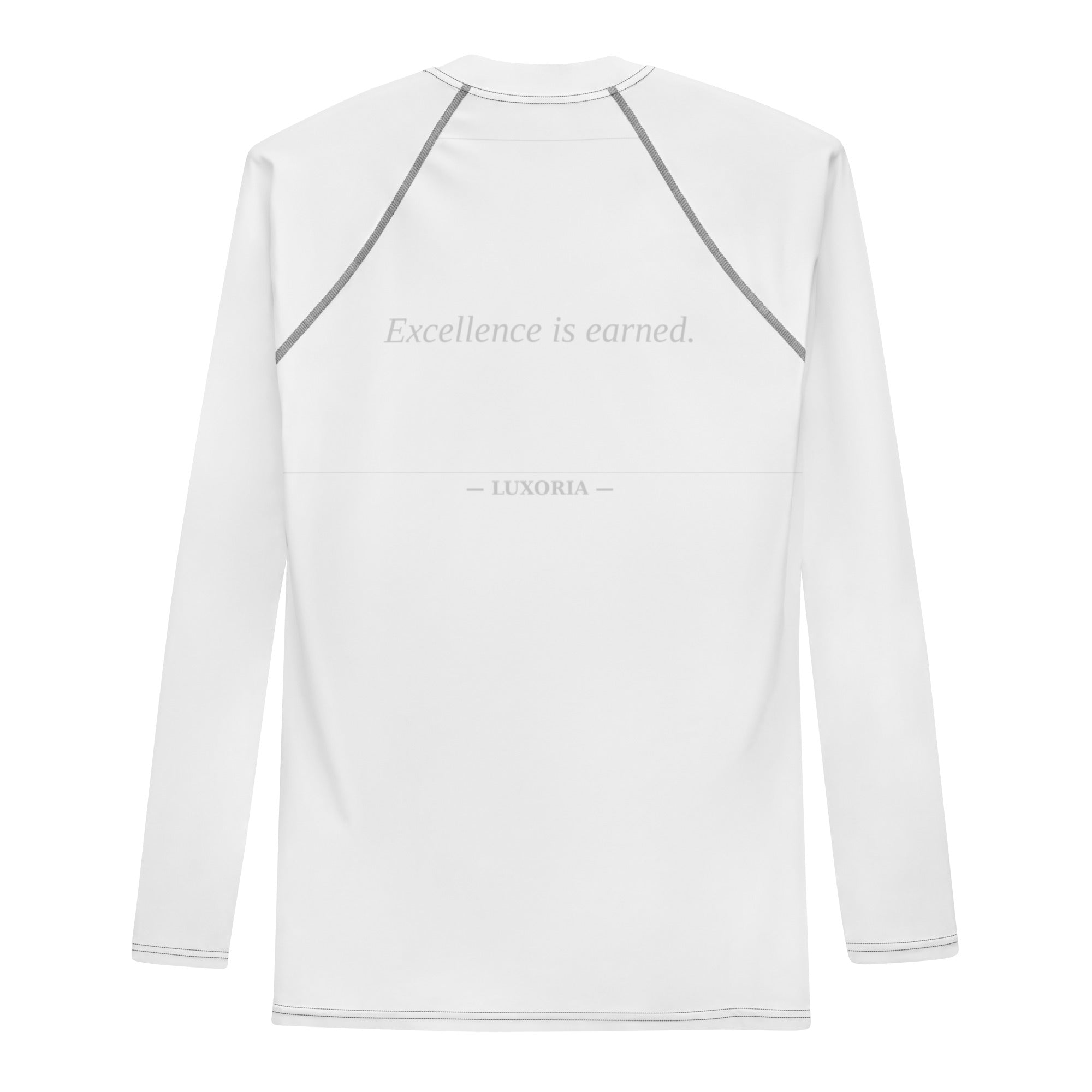 Luxoria Men's Premium Rash Guard — Built Different - Luxoria