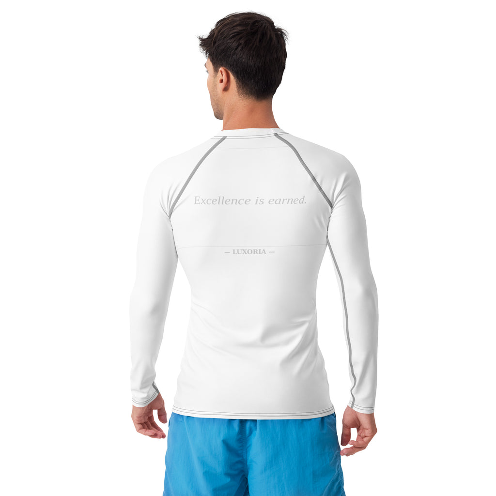 Luxoria Men's Premium Rash Guard — Built Different - Luxoria