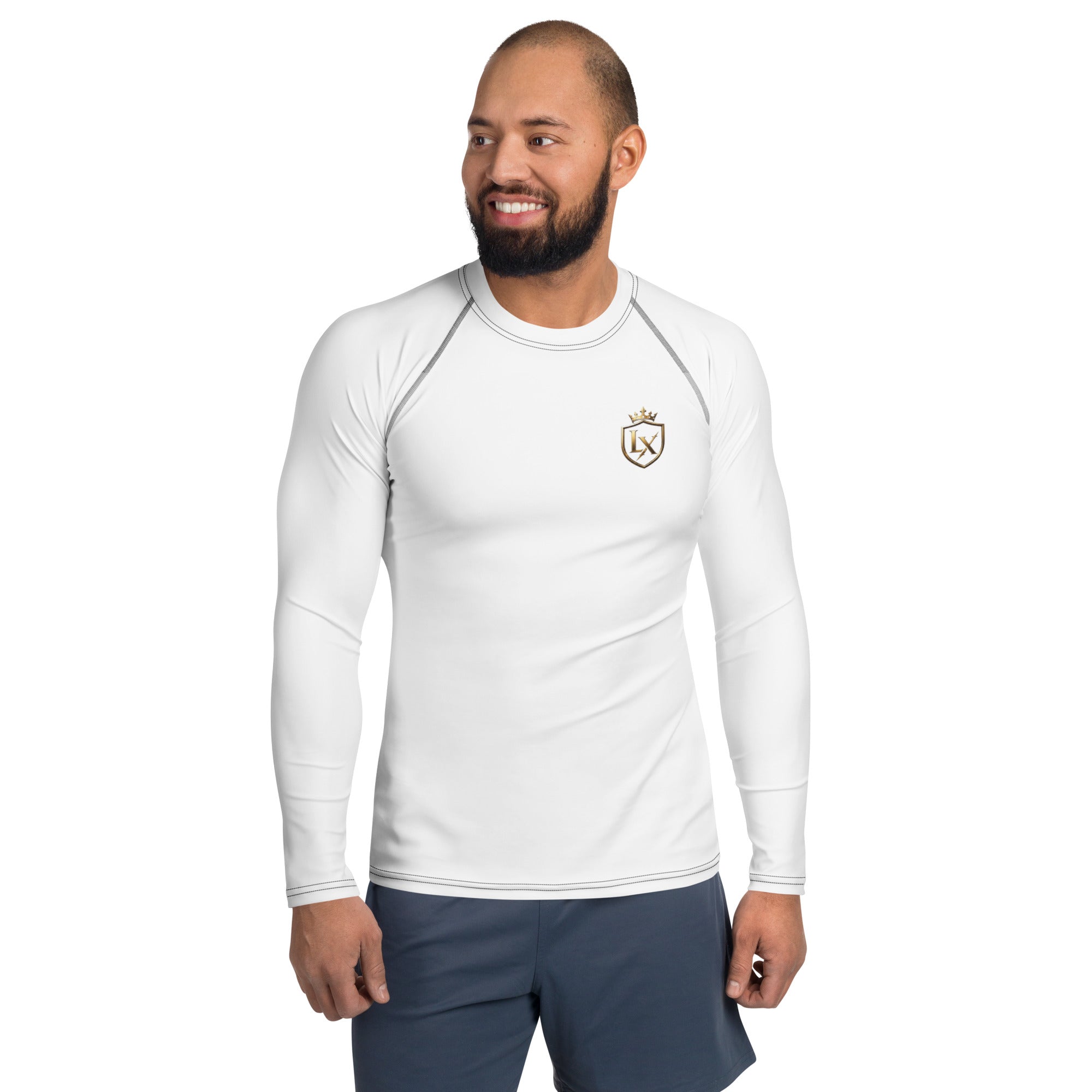 Luxoria Men's Premium Rash Guard — Built Different - Luxoria