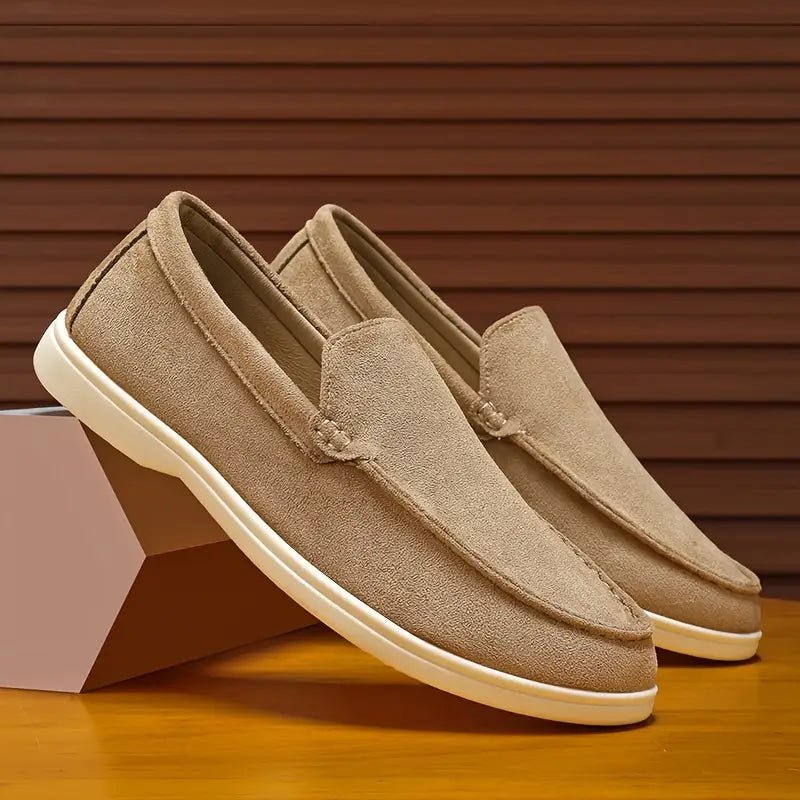 Elegant Leather Loafers - Luxoria