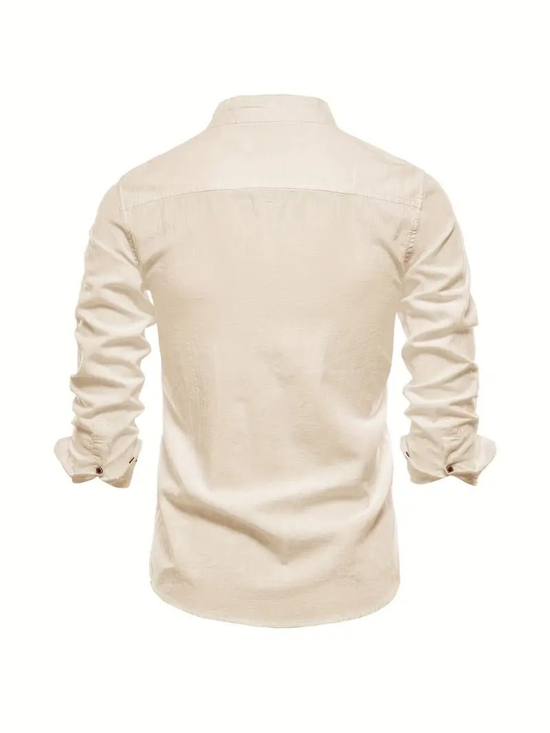 Elegant Breathable Men's Shirt - Luxoria