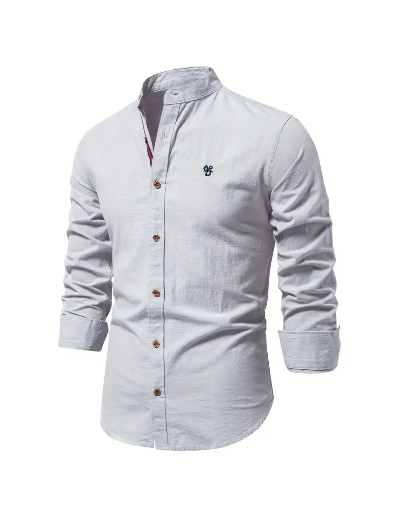 Elegant Breathable Men's Shirt - Luxoria