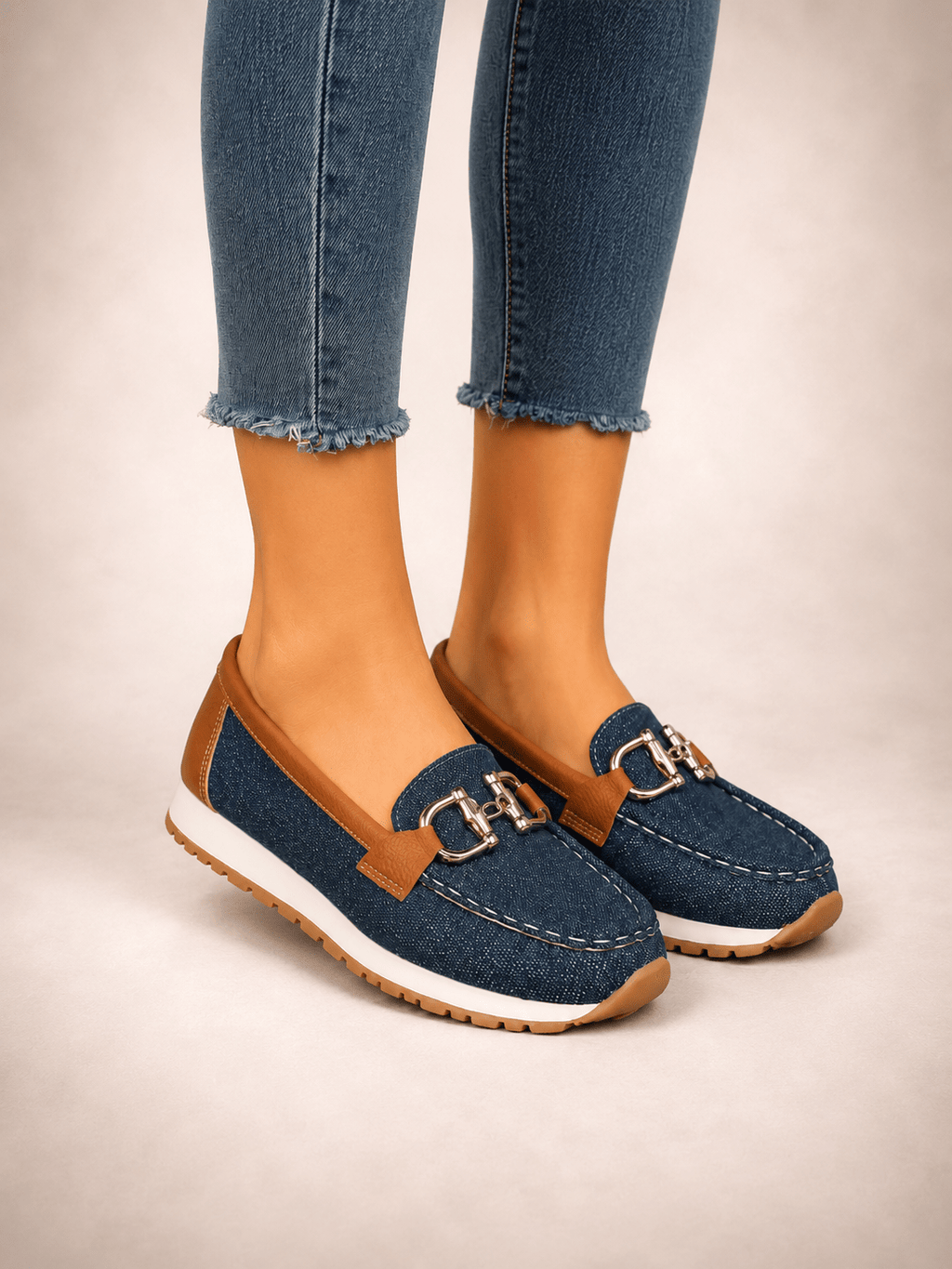 Lucia - Zapatillas deportivas tipo mocasín - Luxoria