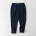 Striped Cotton Pants - Luxoria