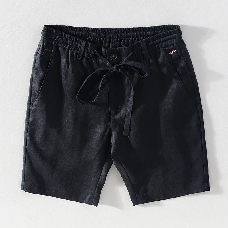 Premium Linen Shorts - Luxoria