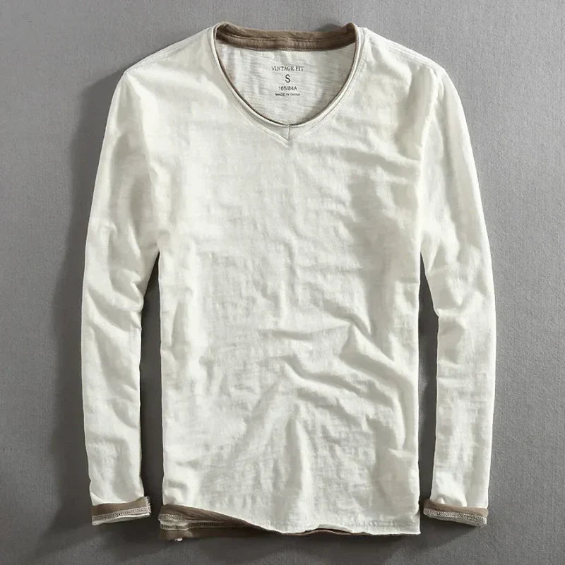 Paris Vintage Long Sleeved T-Shirt - Luxoria