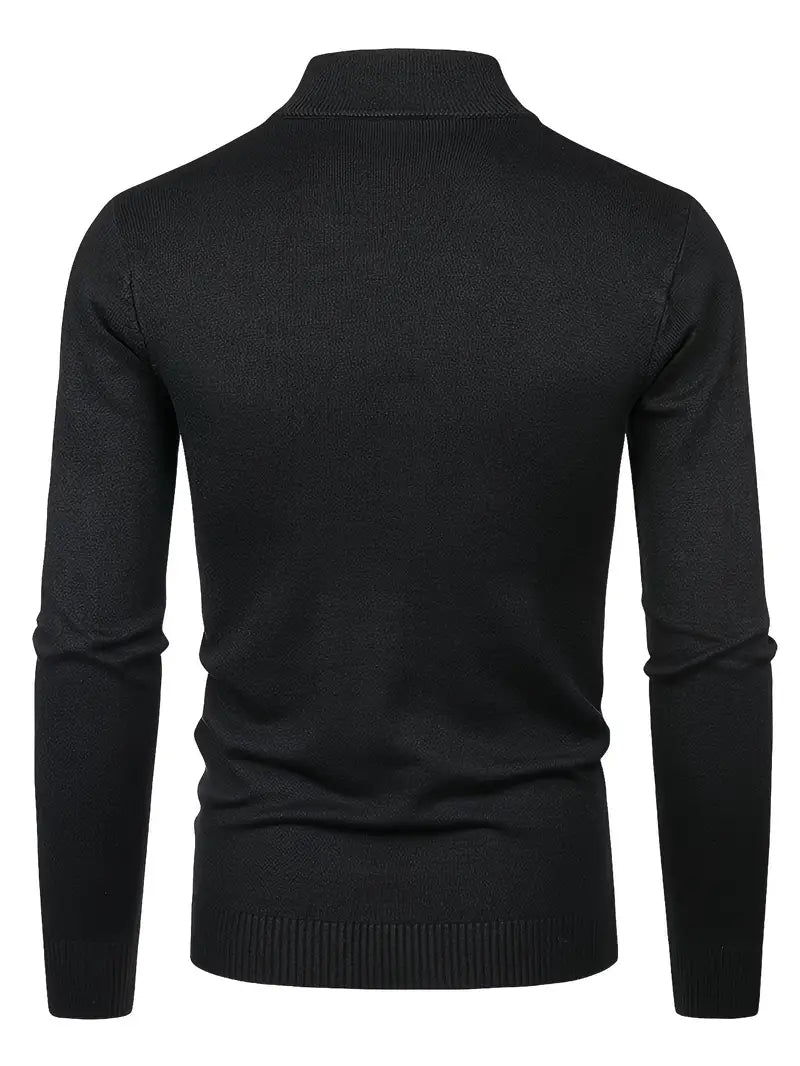 Elegant Turtleneck Sweater - Luxoria