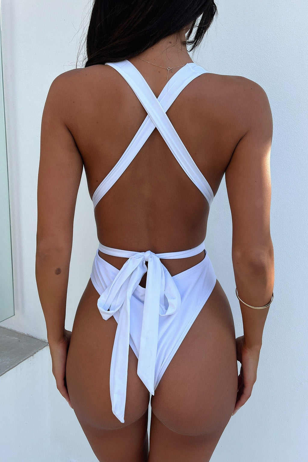 Cameron One Piece - White