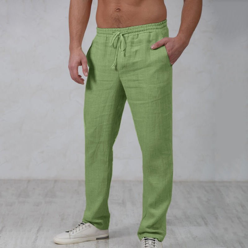 Elegant Linen Pants - Luxoria