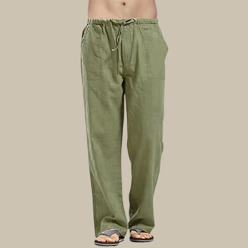 Madeira Linen Pants - Luxoria