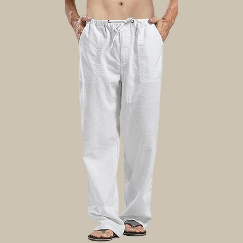 Madeira Linen Pants - Luxoria