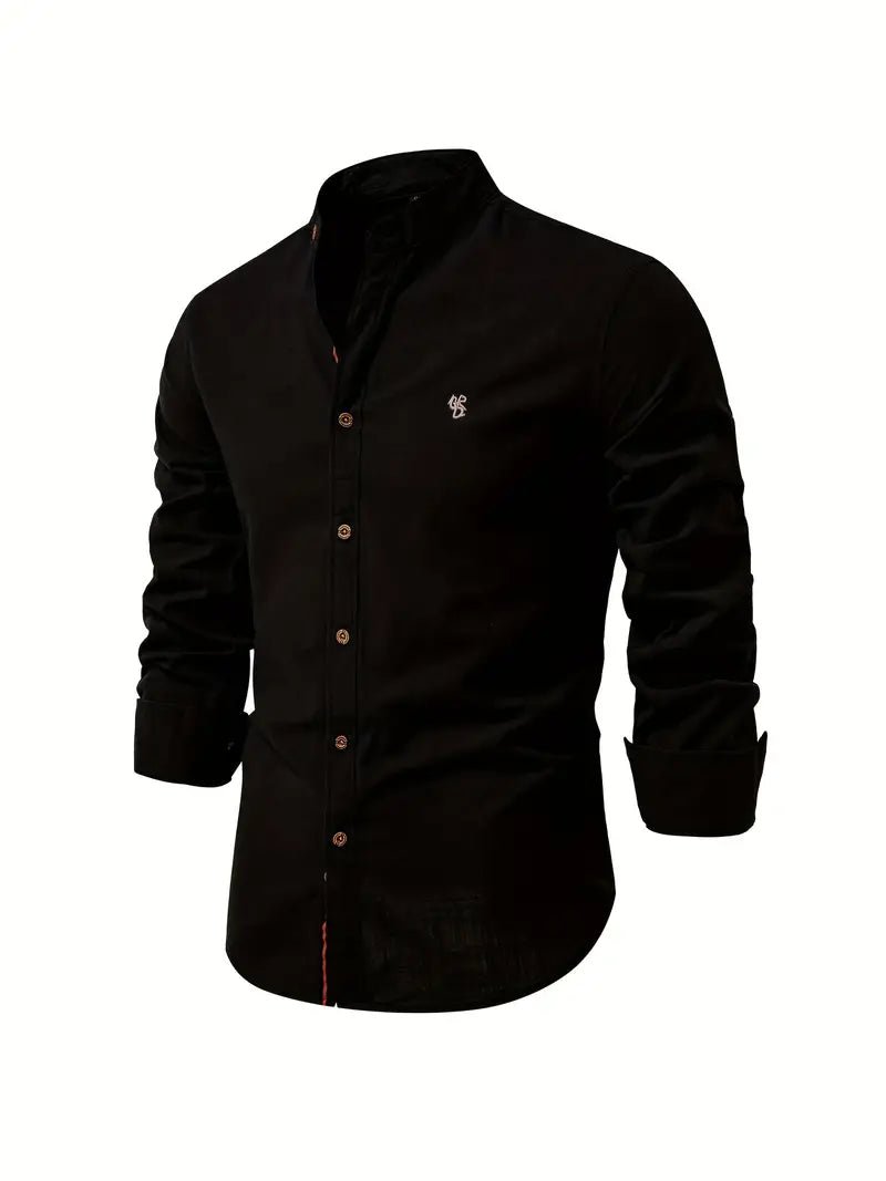 Elegant Breathable Men's Shirt - Luxoria