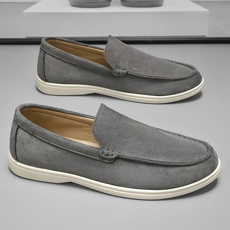 Elegant Leather Loafers - Luxoria