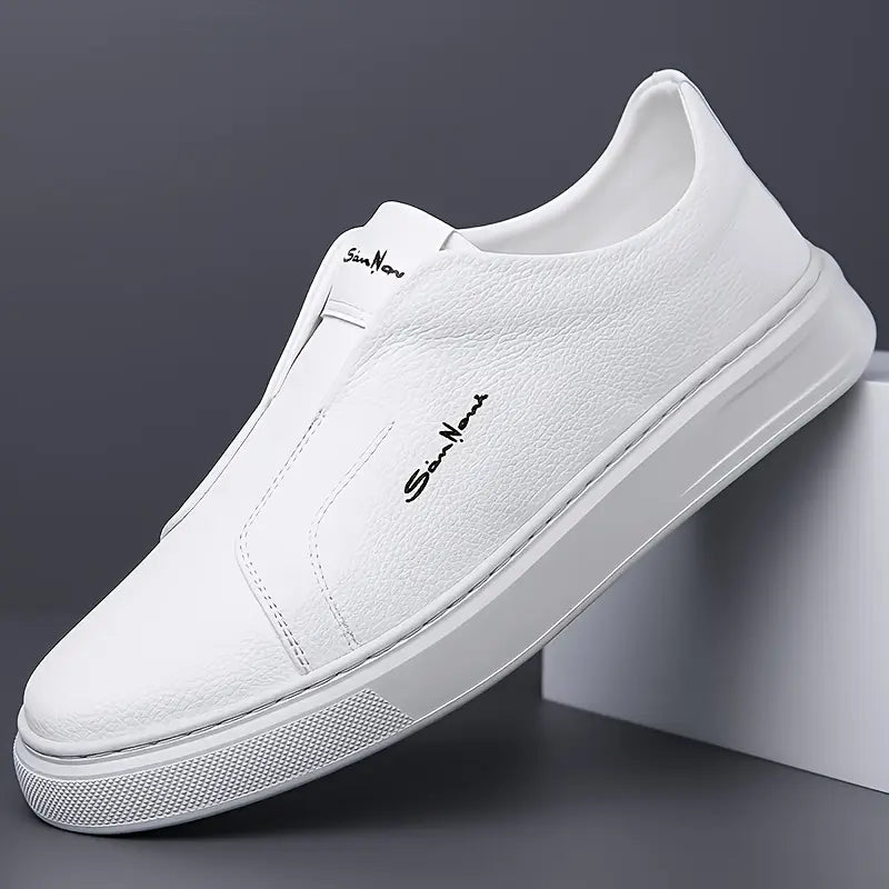 Leather Slip - On Shoes - Luxoria