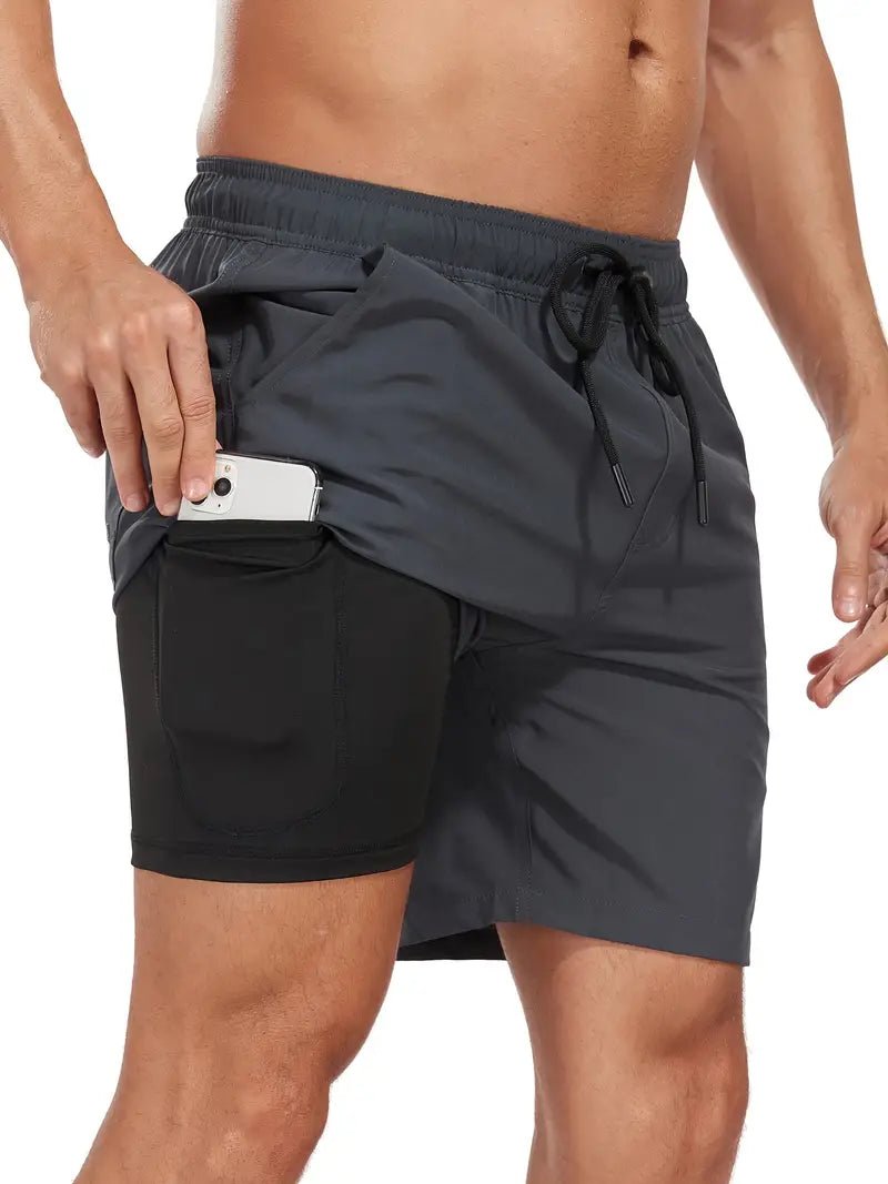 Swim Shorts with Pockets - Luxoria