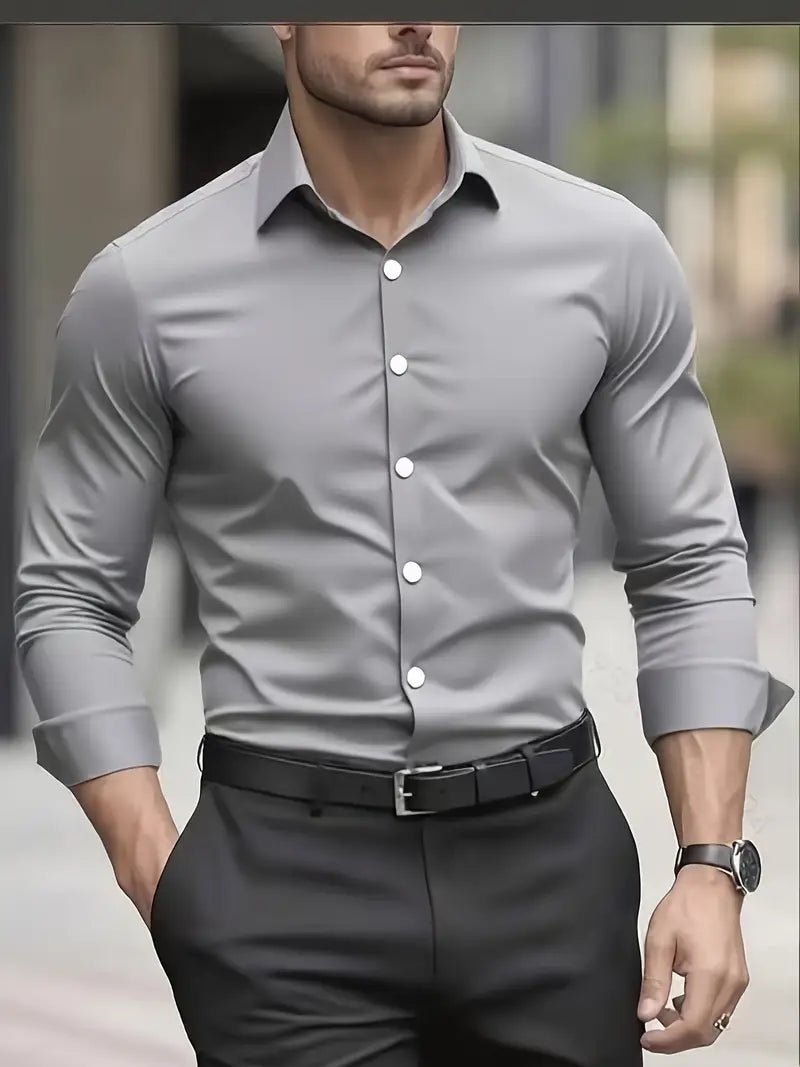 Elegant Men's Shirt - Luxoria