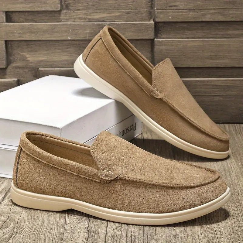 Elegant Leather Loafers - Luxoria