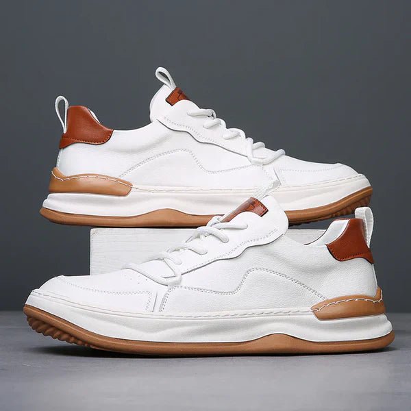 High - Sole Leather Shoes - Luxoria