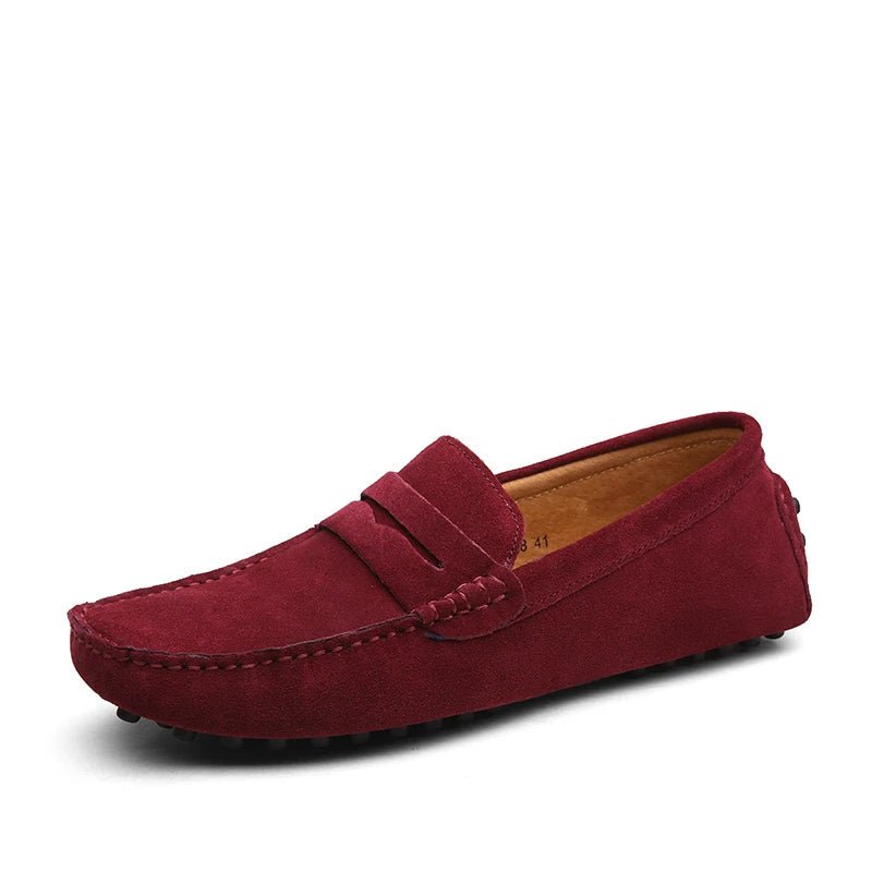 Casual Suede Loafers - Luxoria