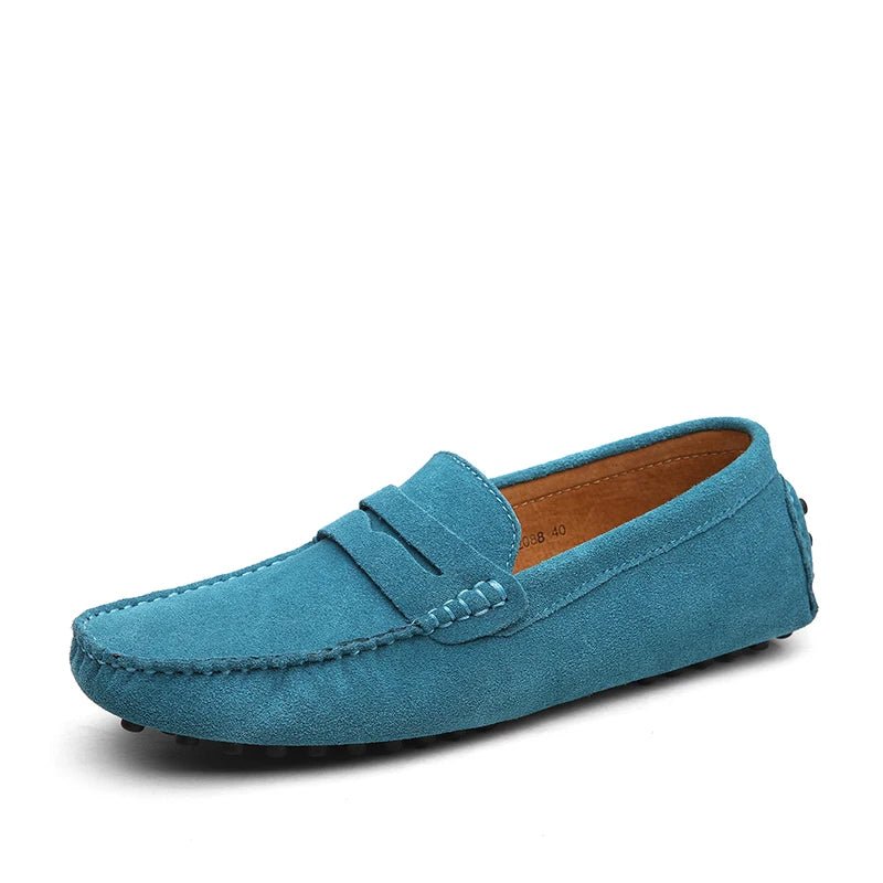 Casual Suede Loafers - Luxoria
