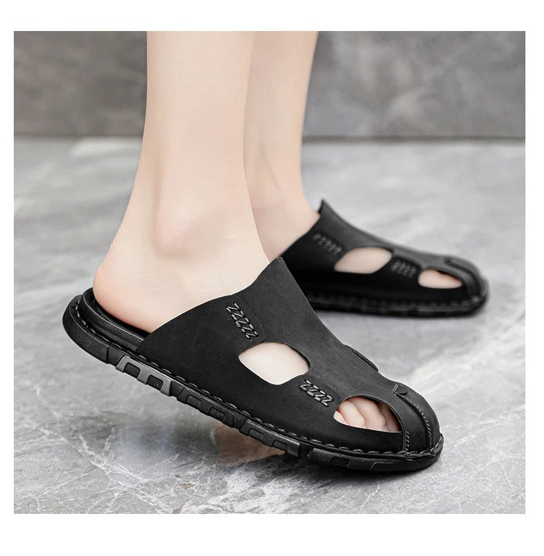 Leather Sandals - Luxoria