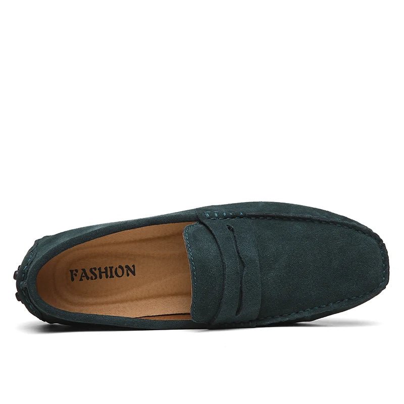 Casual Suede Loafers - Luxoria