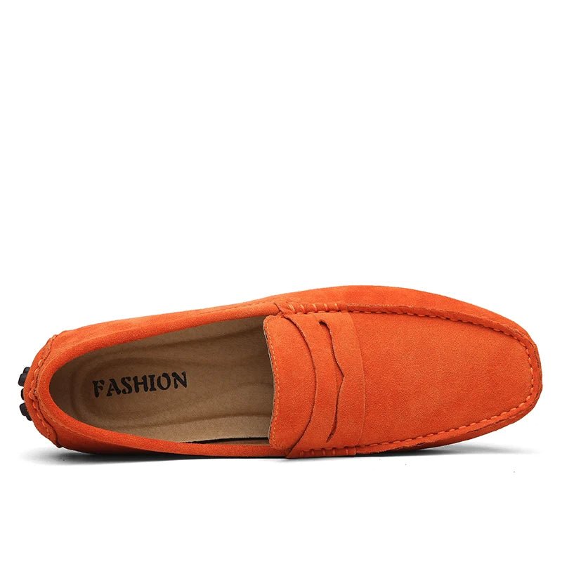 Casual Suede Loafers - Luxoria