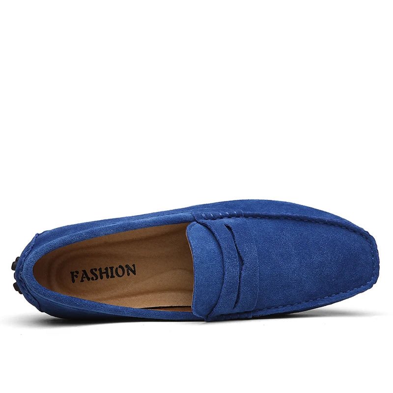 Casual Suede Loafers - Luxoria