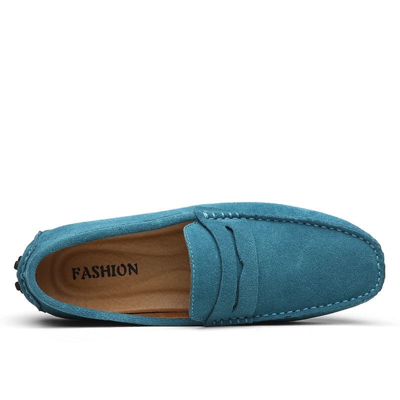 Casual Suede Loafers - Luxoria