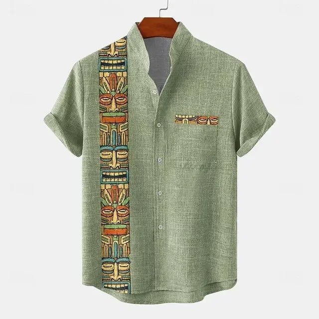 Vintage Short Sleeved Shirt - Luxoria