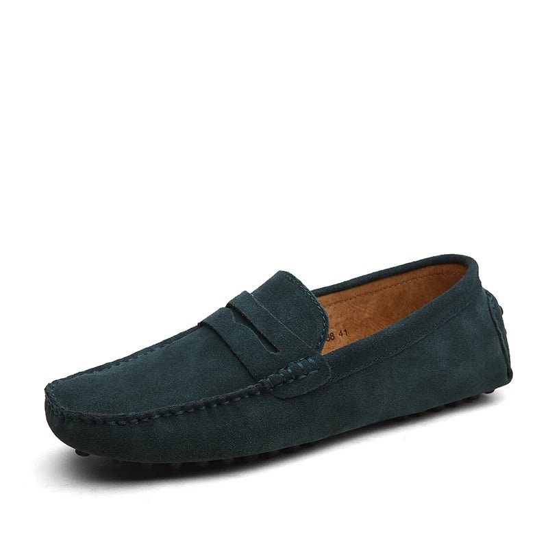 Casual Suede Loafers - Luxoria