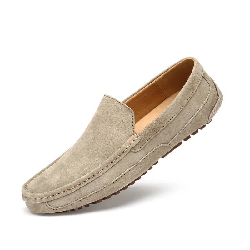 Chic Premium Suede Loafers - Luxoria