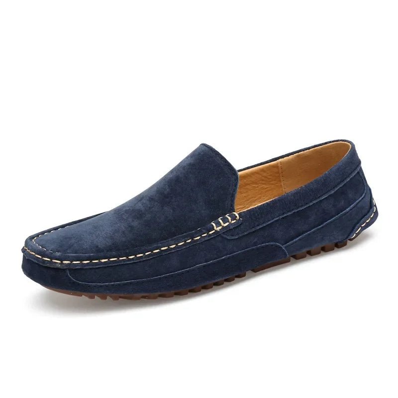 Chic Premium Suede Loafers - Luxoria