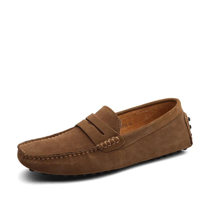 Casual Suede Loafers - Luxoria