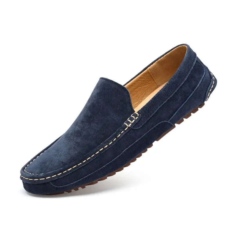 Chic Premium Suede Loafers - Luxoria
