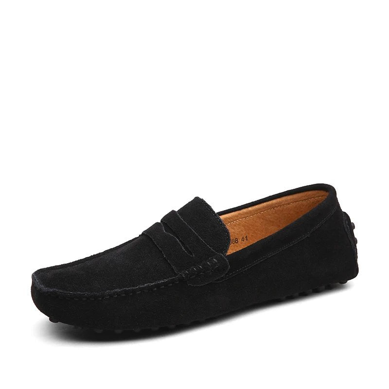 Casual Suede Loafers - Luxoria