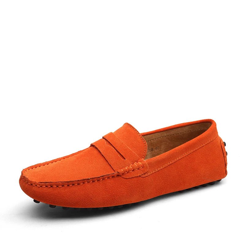 Casual Suede Loafers - Luxoria