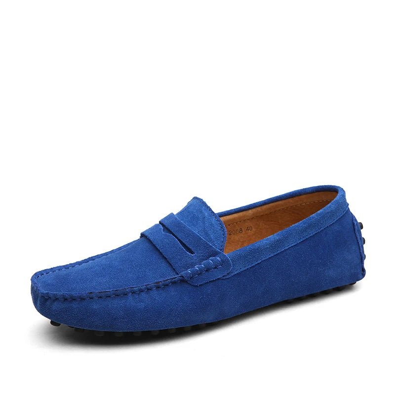 Casual Suede Loafers - Luxoria