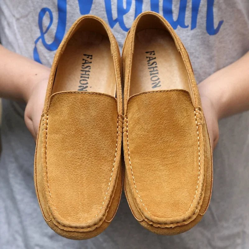 Chic Premium Suede Loafers - Luxoria