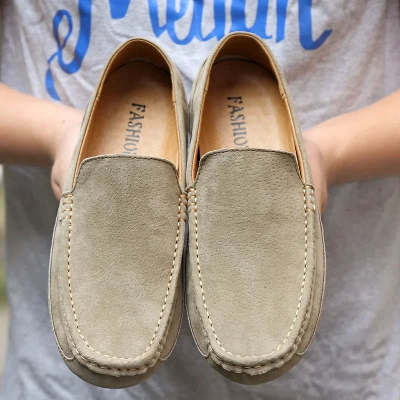 Chic Premium Suede Loafers - Luxoria