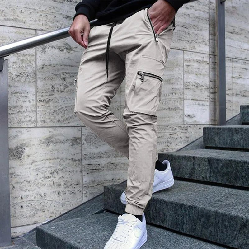 Elegant Cargo Pants - Luxoria