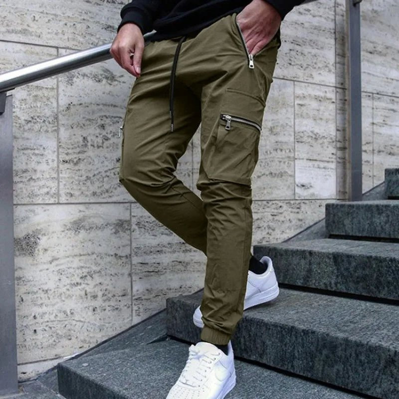 Elegant Cargo Pants - Luxoria